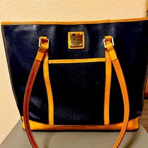 Dark blue Dooney Bourke bag